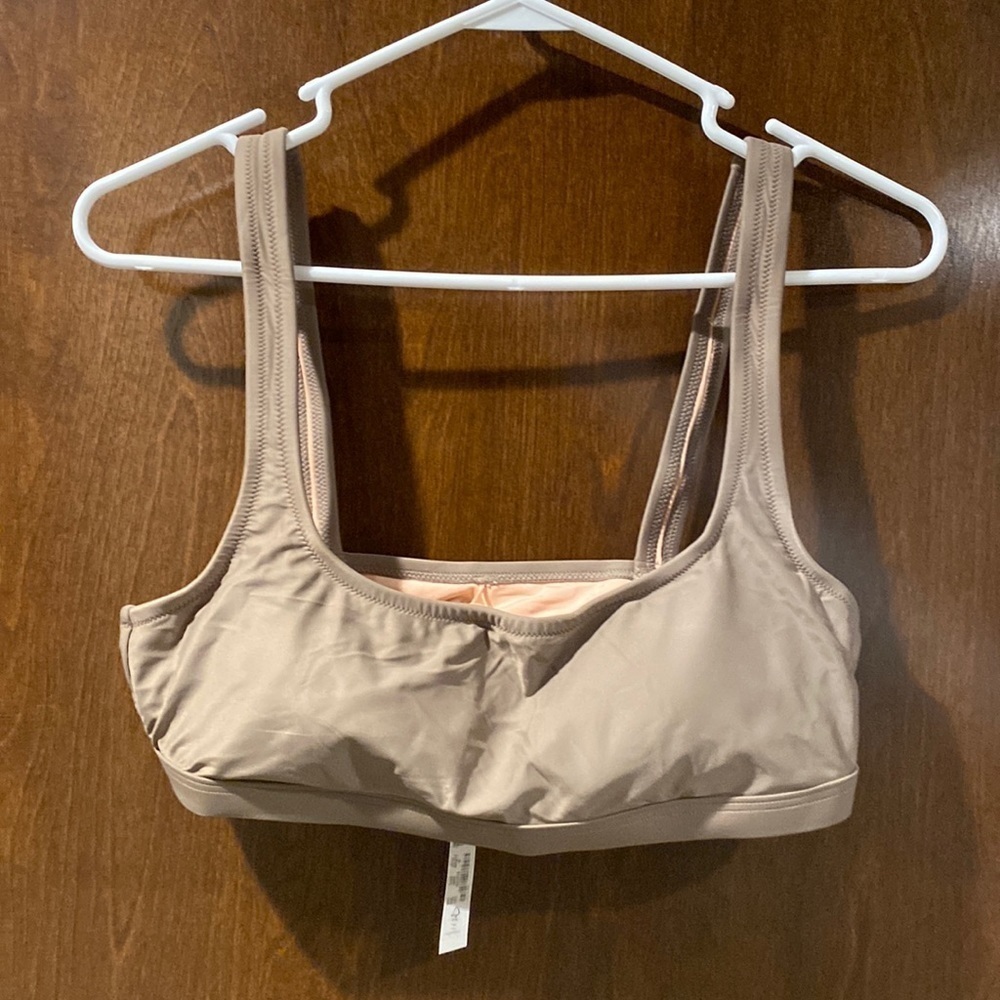 Nwt madewell tan bikini top